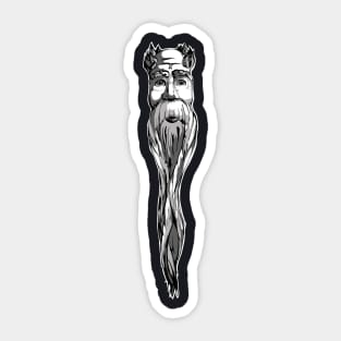 fairytale graphics fairy tale old man Sticker